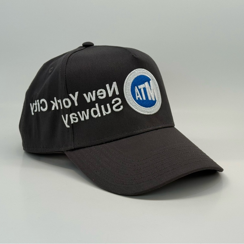 New York City Subway MTA Logo Snapback – Dark Grey
